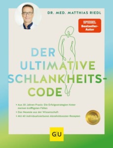Cover: Der ultimative Schlankheitscode; Endlich Orientierung im Dschungel der Ernährungsprinzipien – von Bestsellerautor und FoodDoctor Matthias Riedl.