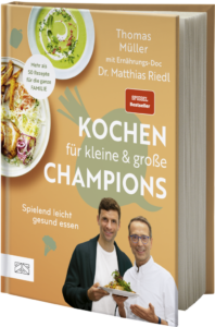 Dr. Riedl, Thomas Müller, Kochen, Kochbuch, Ernährung